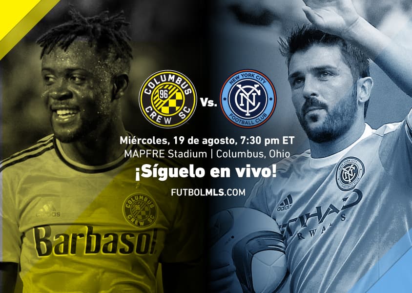 Sigue en vivo Columbus Crew SC vs New York City FC