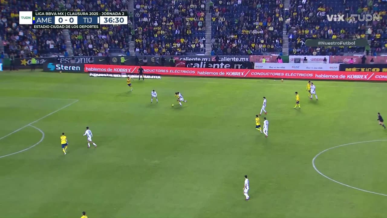 América vs. Club Tijuana - Resumen del partido