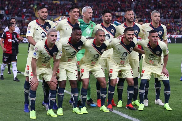 La primera presentación del campeón, América, sin la presencia de Diego Lainez.