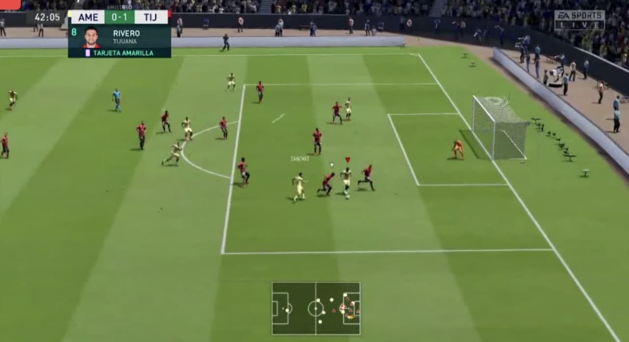 Santiago Cáseres cae en su debut de la eLiga MX frente a Miguel Barbieri, el americanista no encntó su juego y cayó 3-1 frente al xolaje.