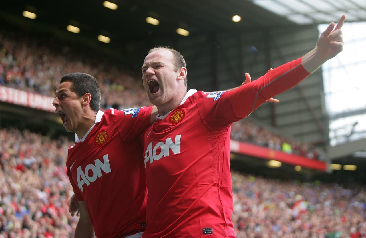 Old Trafford dejó de ser 'El Teatro de los Sueños' para convertirse en 'El Hogar de Rooney y Chicharito'.
