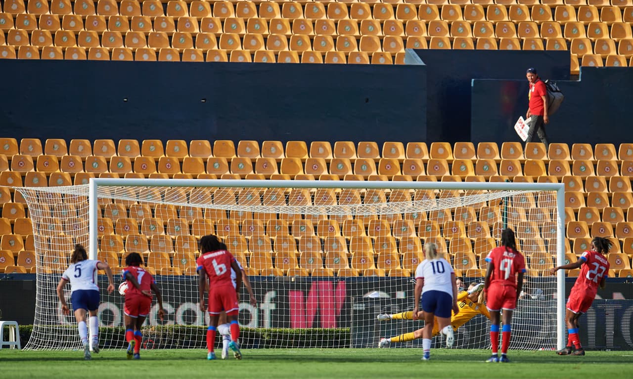 Estados Unidos se impuso con autoridad a la Selección de Haití en el debut dentro del Premundial Femenil de la Concacaf.