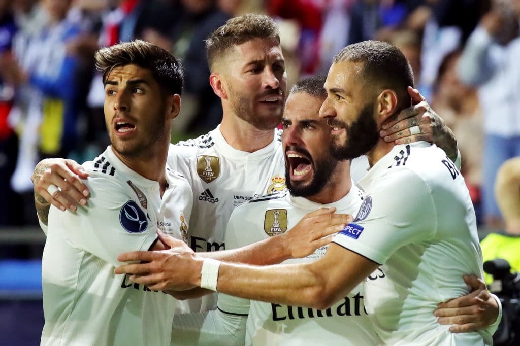 Real Madrid sentía la confianza de poder remontar el partido y llevarse su tercera Supercopa consecutiva.