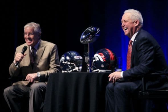 Todo un ambiente de futbol americano se respira en las calles de N.Y. y N.J. Las imágenes no mienten, ¡chécalas!