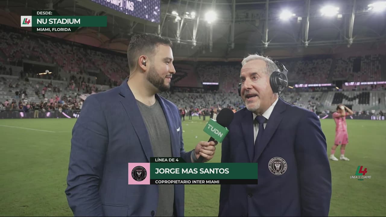 Un entrenamiento y la conquista de un título: Jorge Mas, copropietario del Inter Miami
