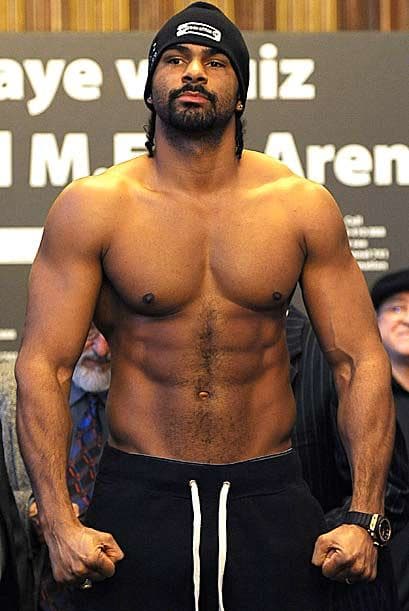 David 'The haymaker' Haye, detuvo la romana en 222 libras.