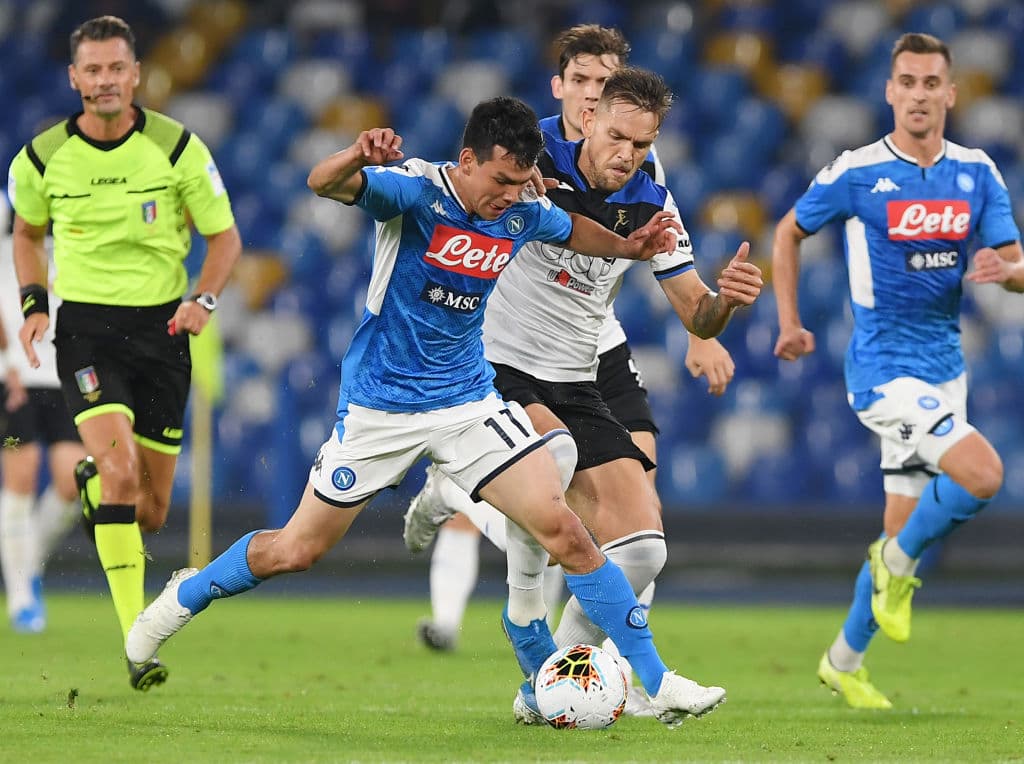 Hirving Lozano estuvo muy activo en los primeros minutos, generando peligro para su equipo.