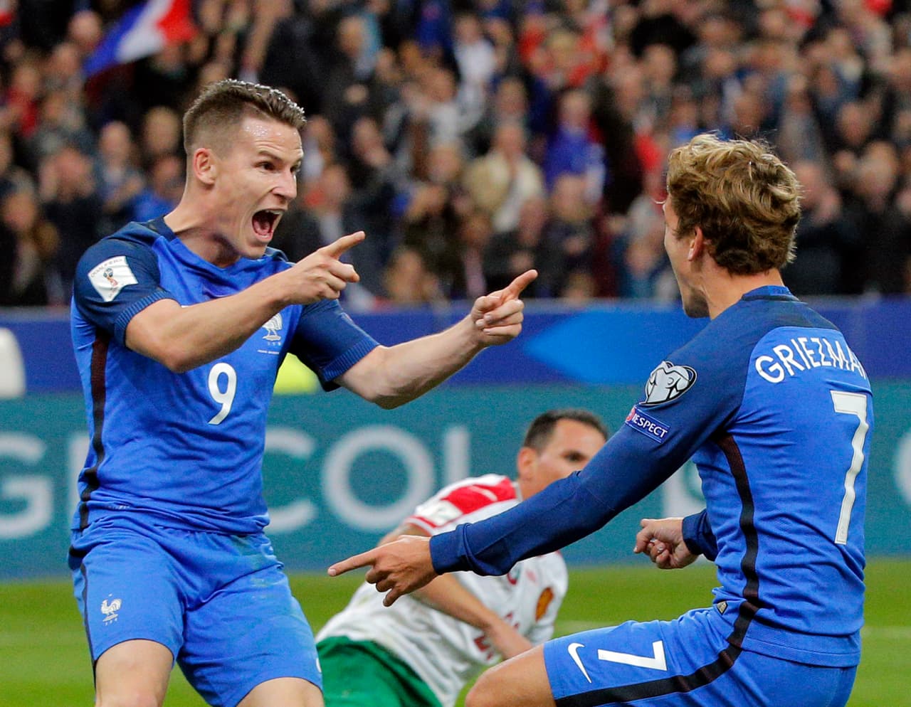 Antonie Griezzman anotó un gol y puso un pase gol para Kevin Gamero, que marcó dos de los goles. Dimitri Payet hizo el otro tanto galo.