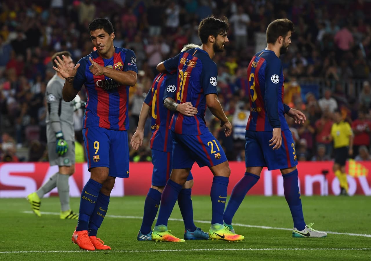 Barcelona destroza 7-0 al Celtic con show incluido de la MSN
