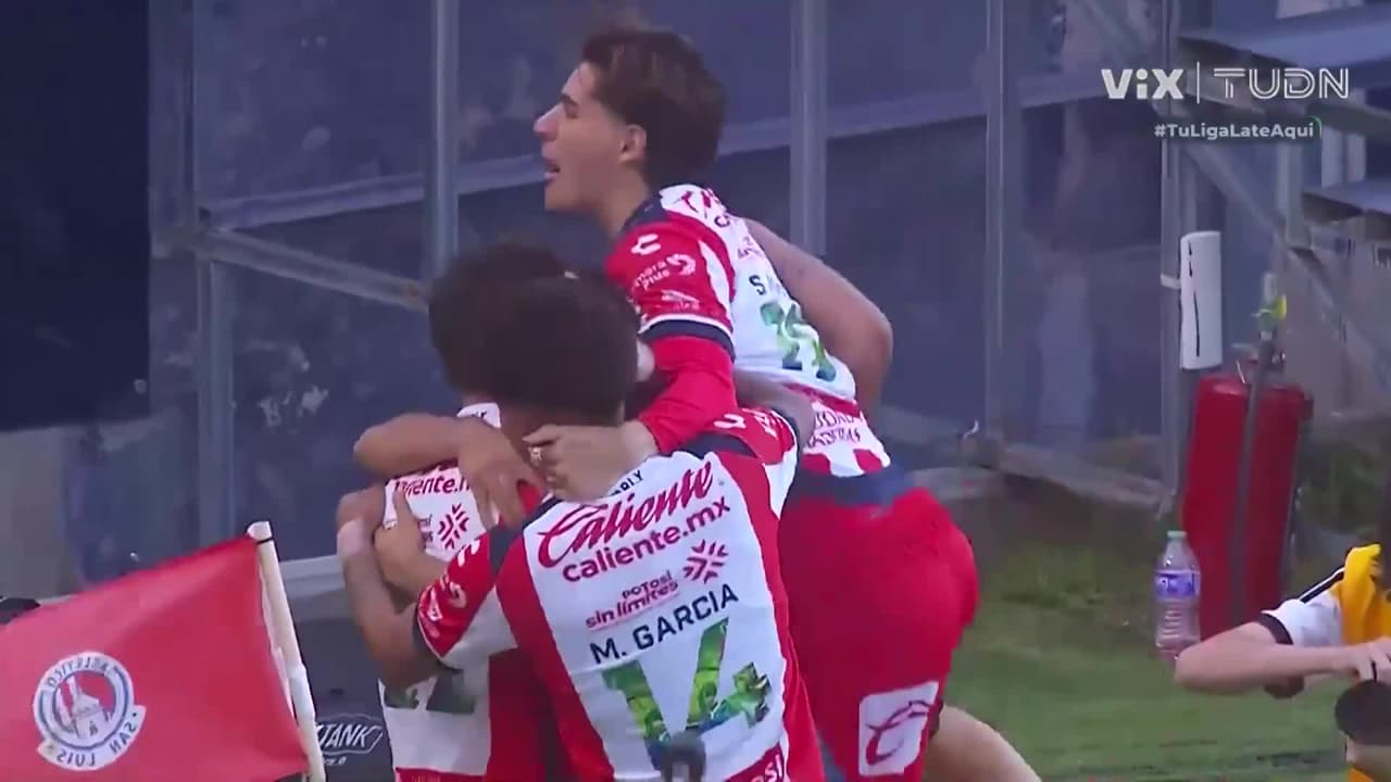 ¡Cayó el gol! Atlético San Luis consigue la anotación ante los Tuzos del Pachuca