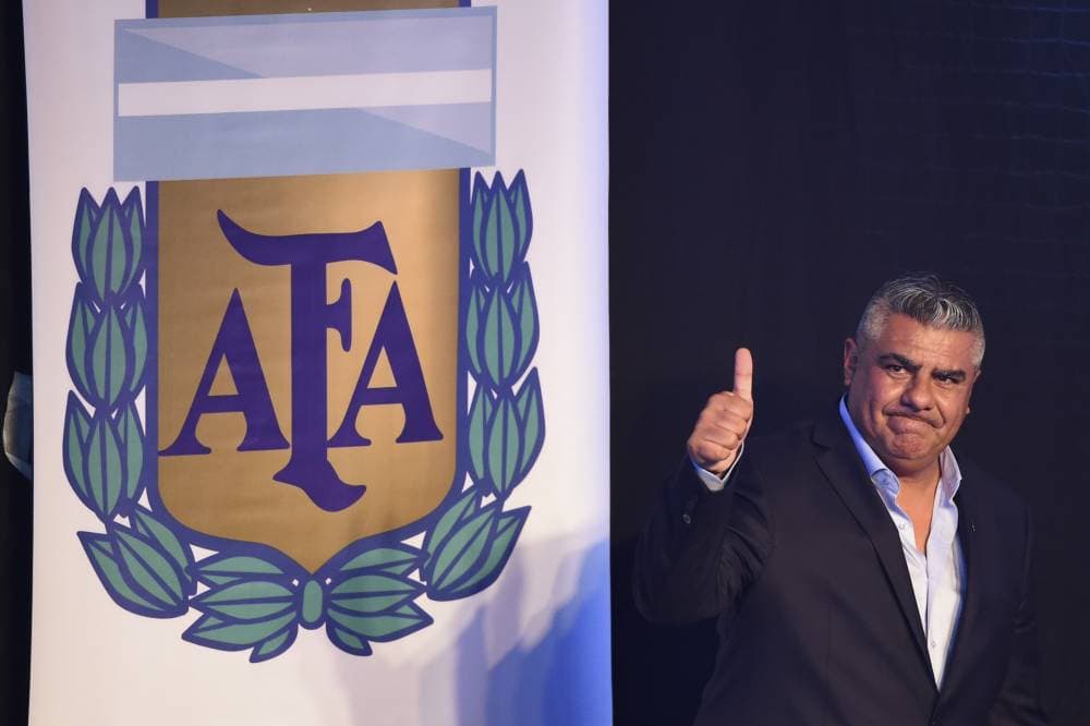 Claudio Tapia, presidente de la AFA.