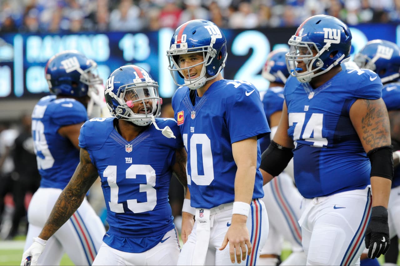 Los Giants tomaron a Eli Manning con la primera selección en el Draft 2004 y no tuvieron que preocuparse por la posición de quarterback desde entonces.