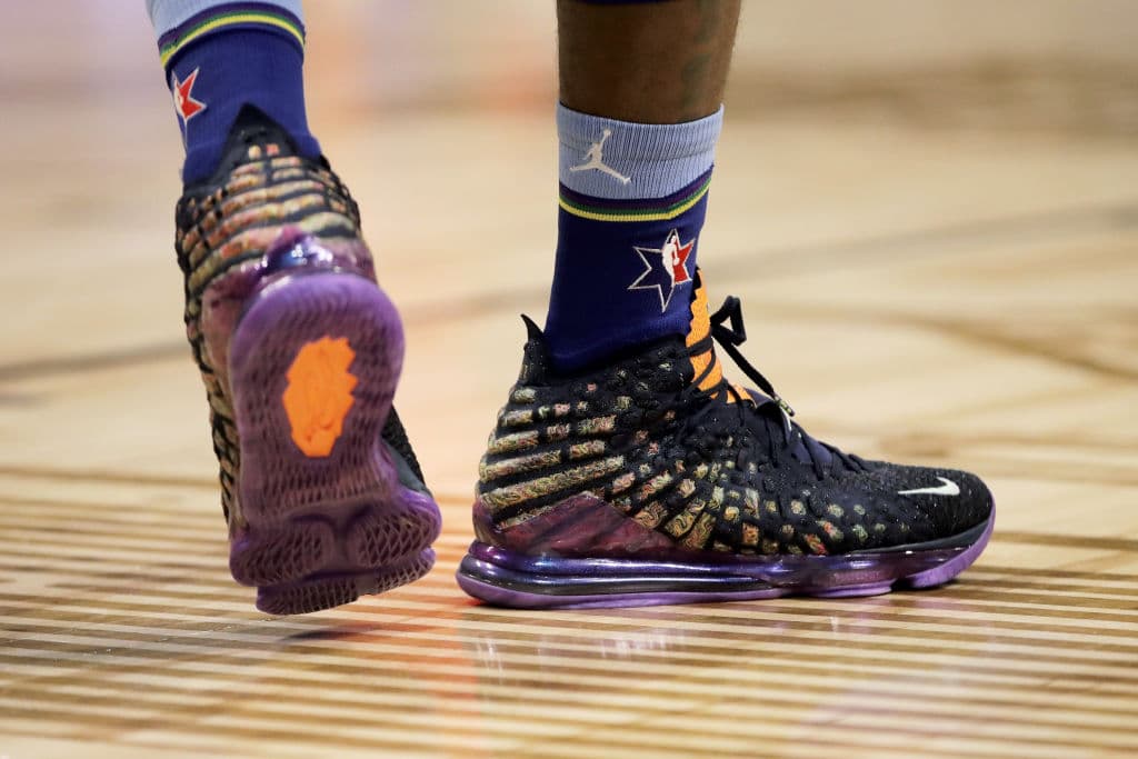 Tenis usados por LeBron James #2.