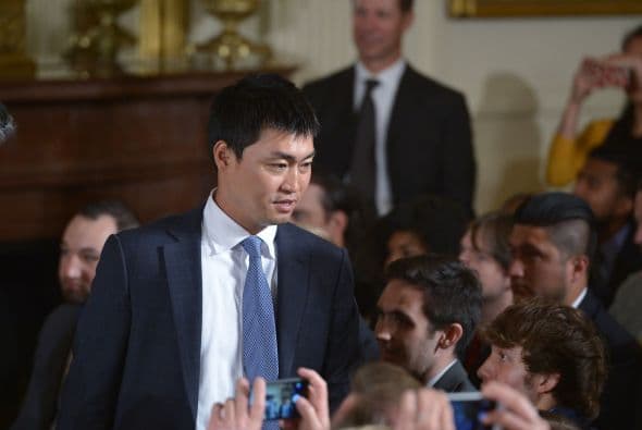 Obama recibió al equipo en la Casa Blanca por tercera vez en cinco años.