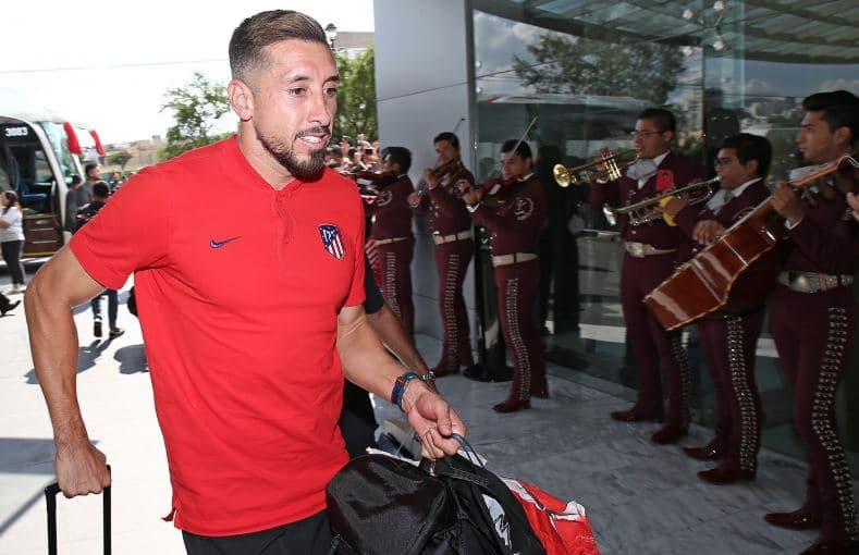 Héctor Herrera, jugador del Atlético de Madrid