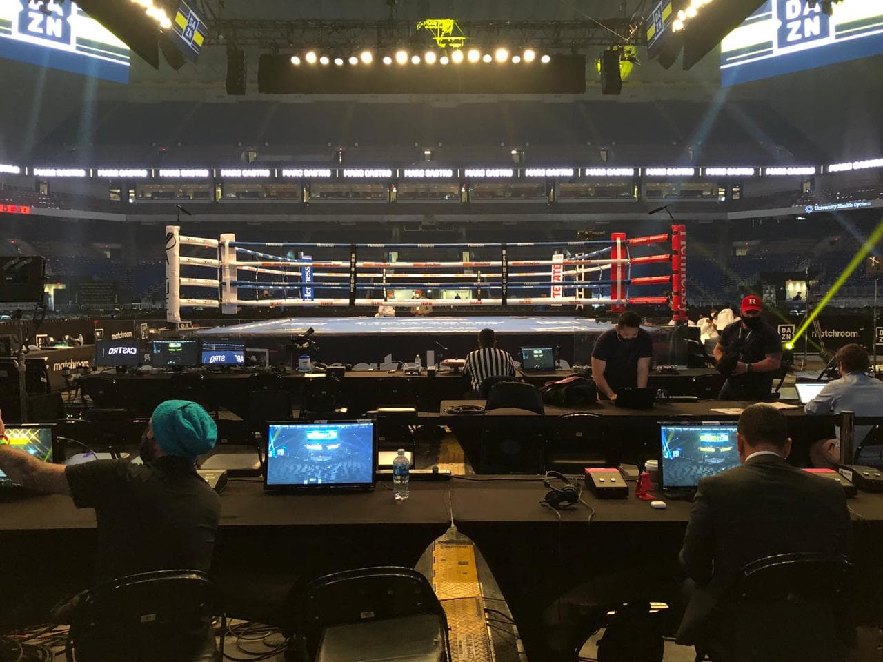 Todo listo en el Alamodome para la pelea entre Canelo y Callum Smith | Así luce la impresionante arena de San Antonio que se acondicionó para recibir a 12 mil aficionados.