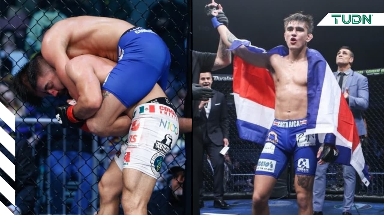 Combate Américas: Barquero acabó a Alvarado con un mataleón