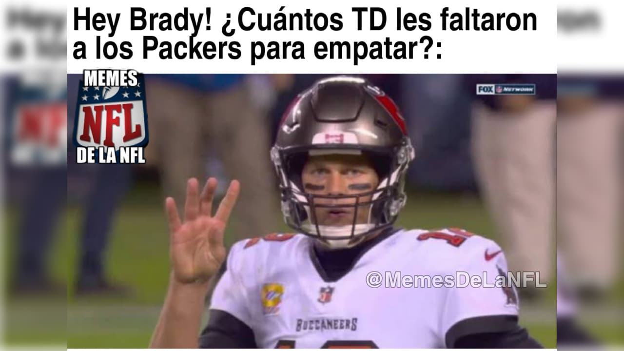 Los memes no se detienen y esta semana la víctima favorita son Aaron Rodgers y sus Green Bay Packers que sufierin una dolorosa derrota frente a los Tampa Bay Buccaneers.