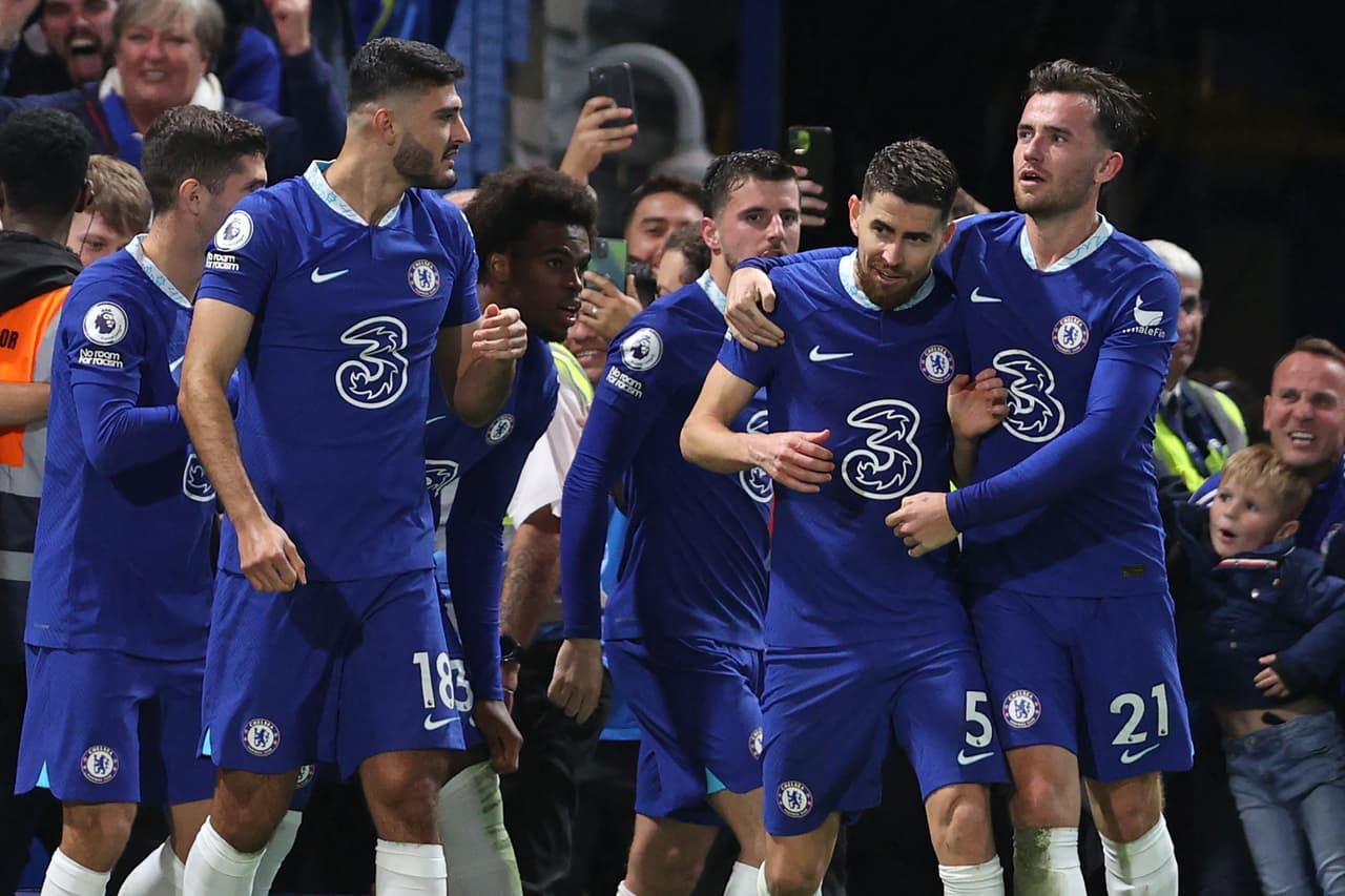 Jorginho anotó a los 87 minutos por coinducto de la pena máxima.