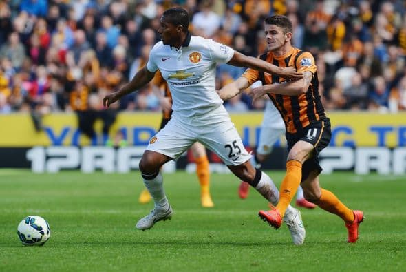 El Manchester United no pudo doblegar de visitante al Hull City.