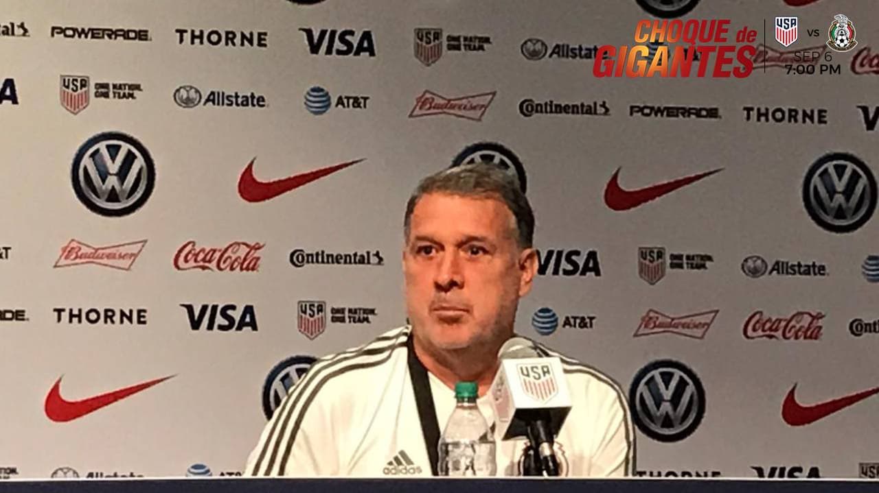Martino lanza advertencia a jugadores de jerarquía en el Tri