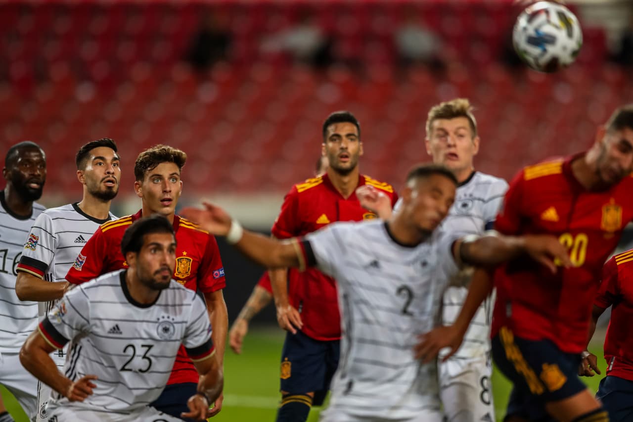 Parece que el partido se inclina a la victoria germana.