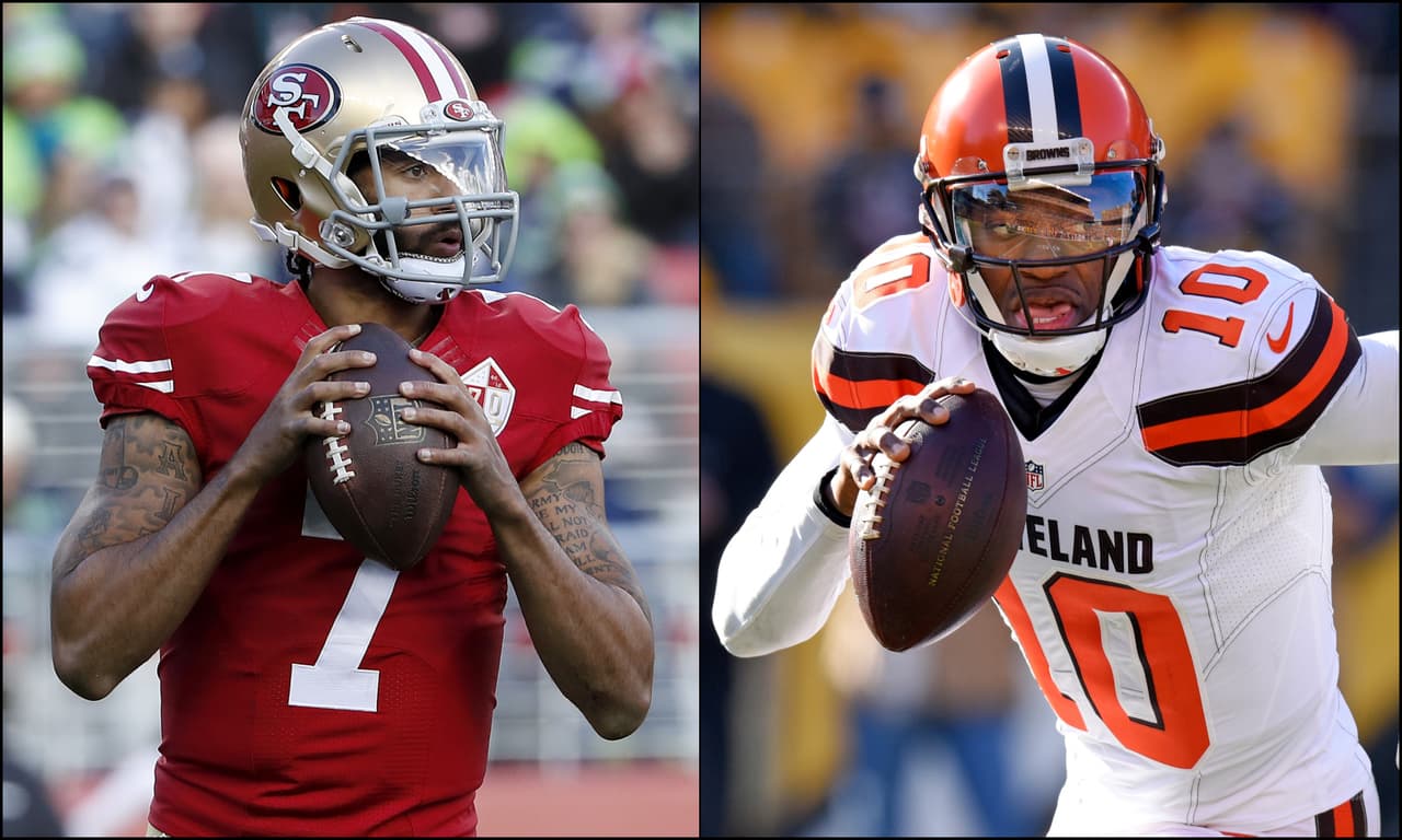 Colin Kaepernick & Robert Griffin III son opción para back up en Seattle