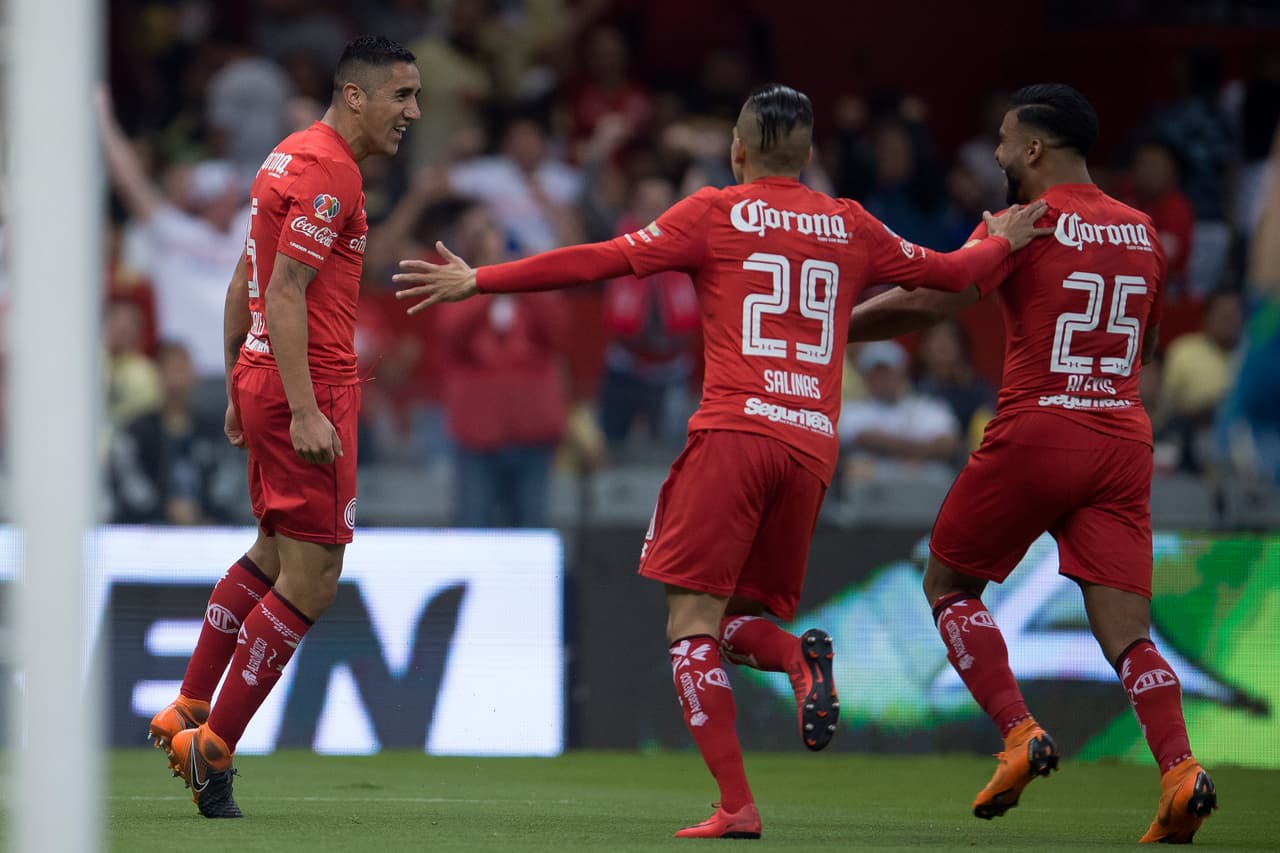 02 Toluca: 24 puntos producto de 7 victorias, 3 empates y 2 derrotas con 17 goles a favor y 11 en contra.