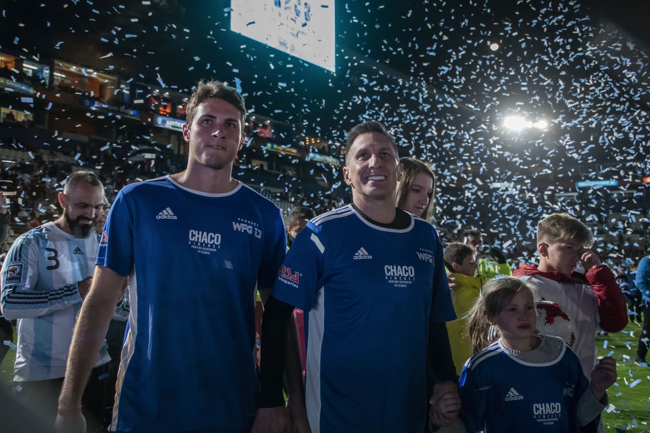 Chaco Giménez: “En algún momento podré dirigir a mi hijo”