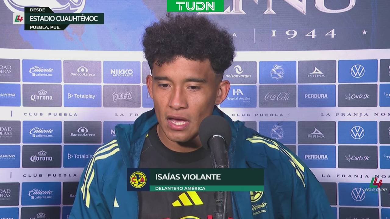 Isaías Violante explica el cambio que tuvo América ante Puebla