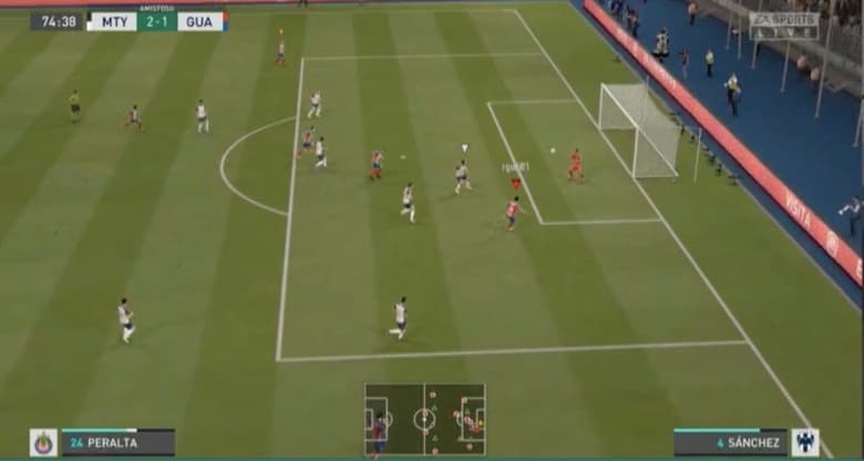 Gudiño logra despertar en el segundo tiempo y consigue sacar el empate ente los Rayados de Luis Cárdenas.