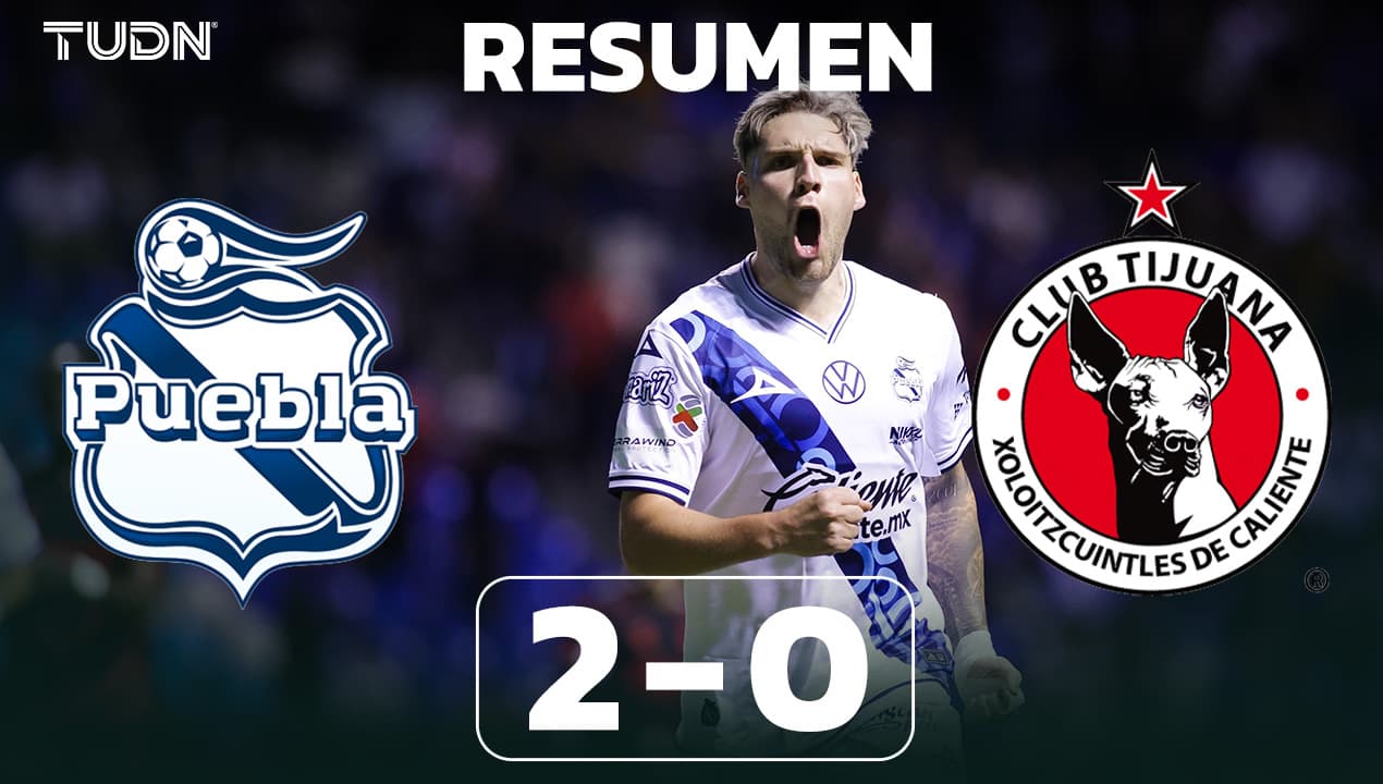 Resumen | Puebla logra su primer victoria en casa tras vencer a Xolos