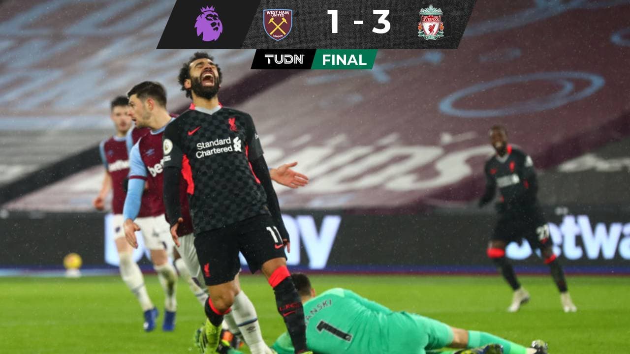 Liverpool, con Salah como figura, derrotó al West Ham