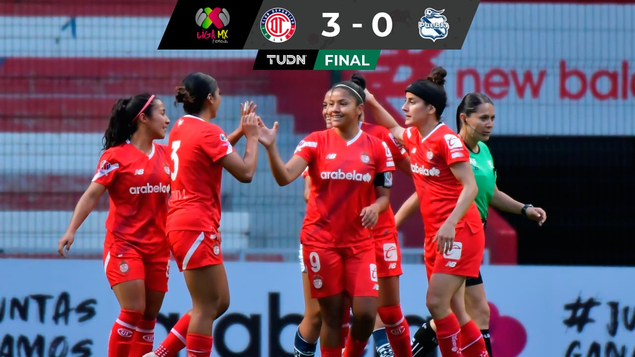 Liga MX Femenil: Toluca aplasta al Puebla con todo y dos goles anulados