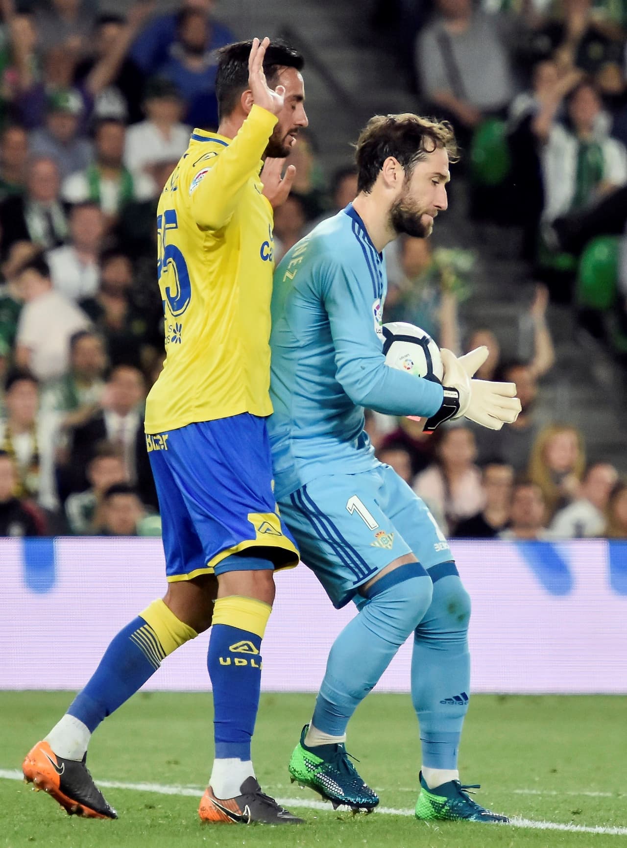 La igualdad no era un escenario que había contemplado Guardado y sus compañeros, en un duelo contra Las Palmas, penúltimo con 21 unidades.