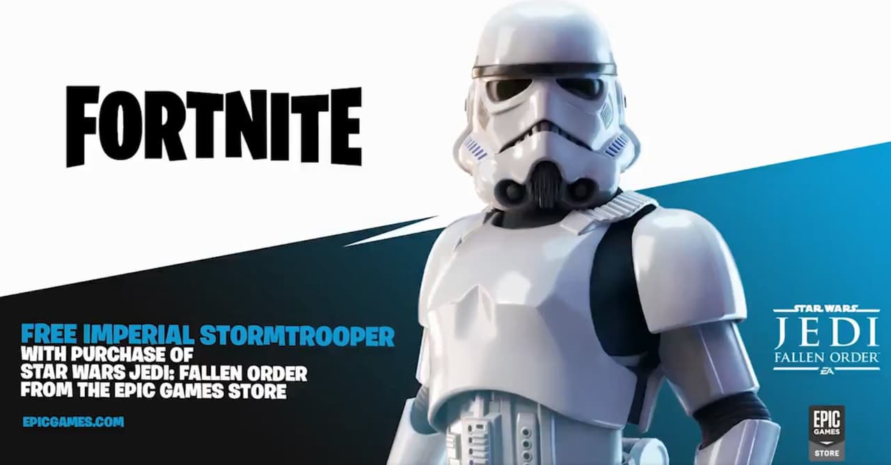 Fortnite incluirá una Skin de Stormtrooper