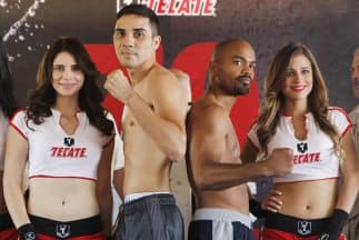 Antonio De Marco y Lanardo Tyner en peso