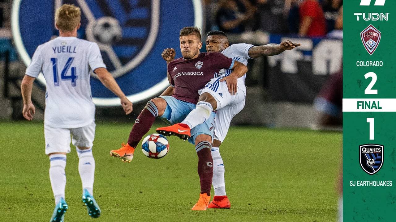 Los Quakes de Almeyda caen, pero debuta Carlos Fierro ante Colorado