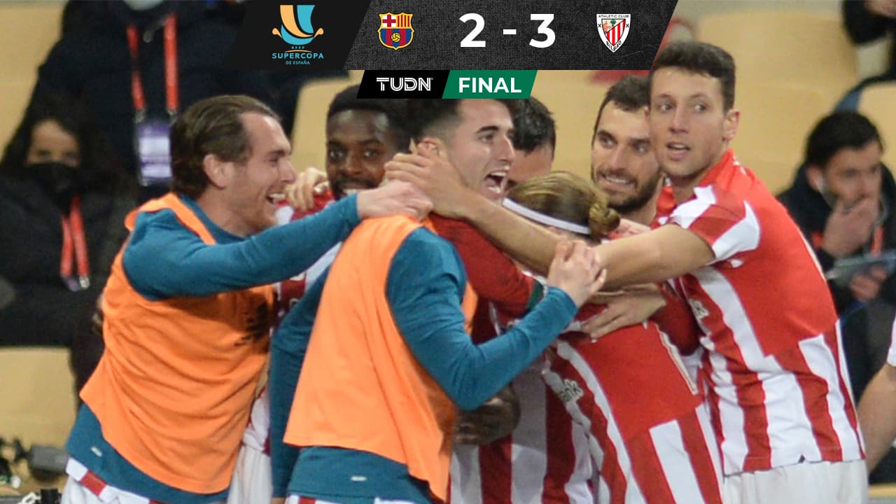 Athletic, campeón de la Supercopa de España tras vencer al Barca