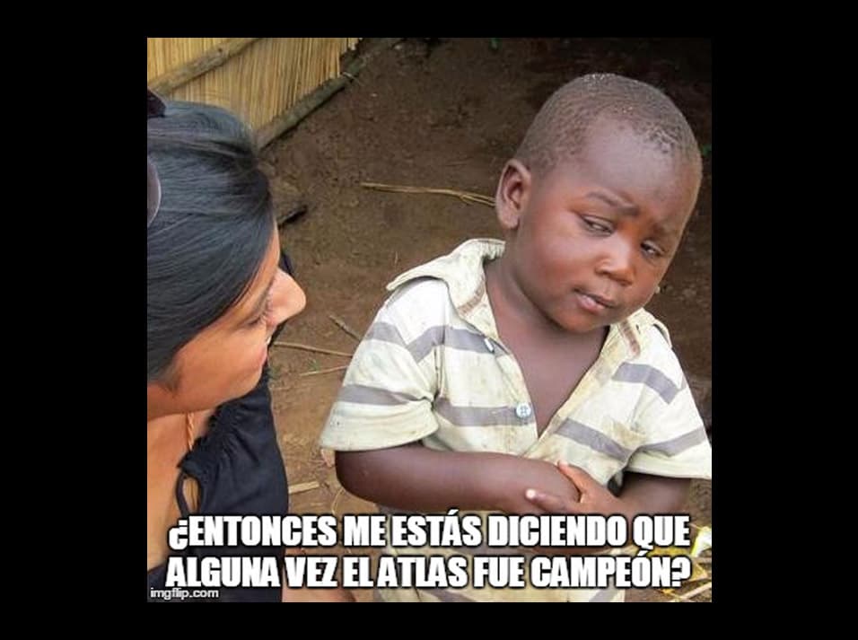 El cumpleaños 65 del Atlas sin ser campeón no podía escaparse del largo brazo de los divertidos Memes.