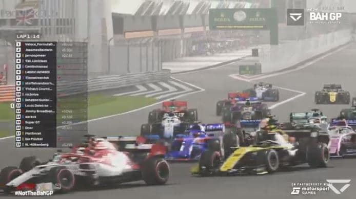 Las carreras virtuales se llevarán a cabo durante cada fecha pospuesta de los Grand Prix. Este fin de semana inició el Grand Prix Virtual de Bahrain. Cada carrera subsecuente y cancelada, será reemplazada por un Grand Prix Virtual.