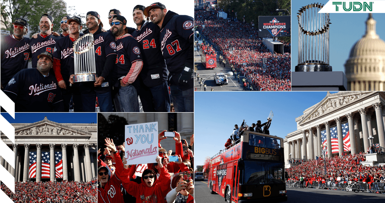 Los Washington Nationals llegaron por primera vez a la Serie Mundial y se adjudicaron el título tras superar a los Houston Astros.