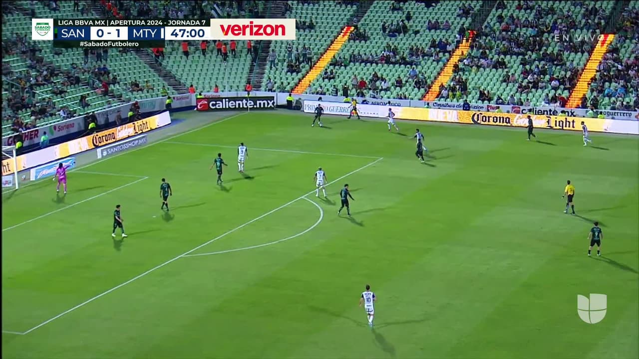 ¡TIRO ATAJADO! disparo por Brandon Vazquez.