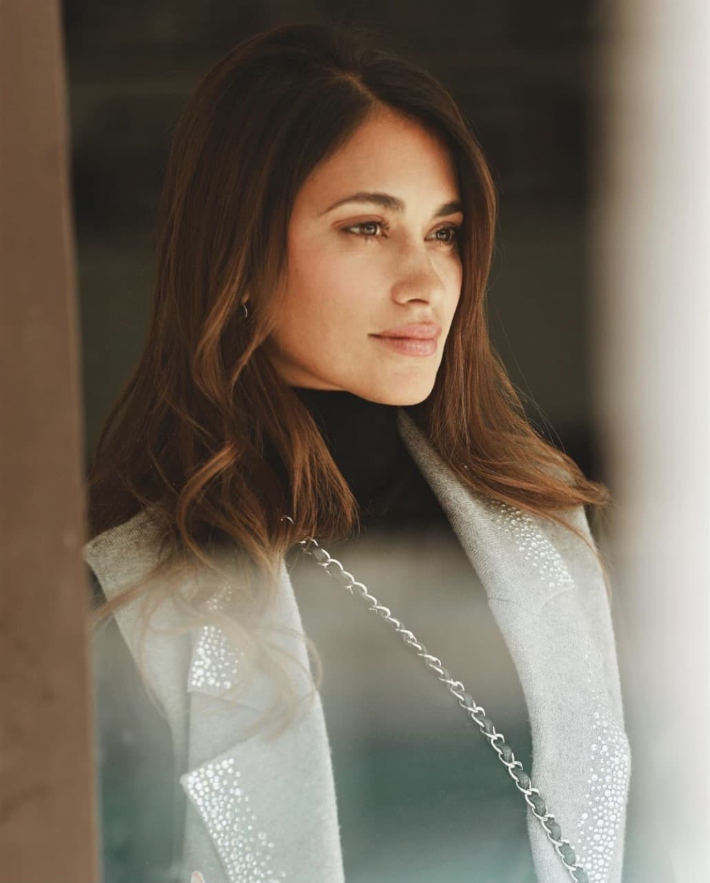 Roccuzzo también ha sido invitada a de lujo en desfiles de grandes firmas.
<br>