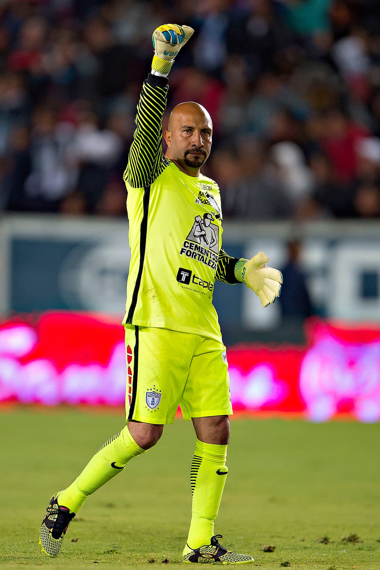 Oscar Pérez alinea de titular en este equipo. El arquero próximo a cumplir 44 años sigue plástico y oportuno. Logró con sus intervenciones mantener en cero a Chiapas y Pachuca se llevó la victoria 1-0.