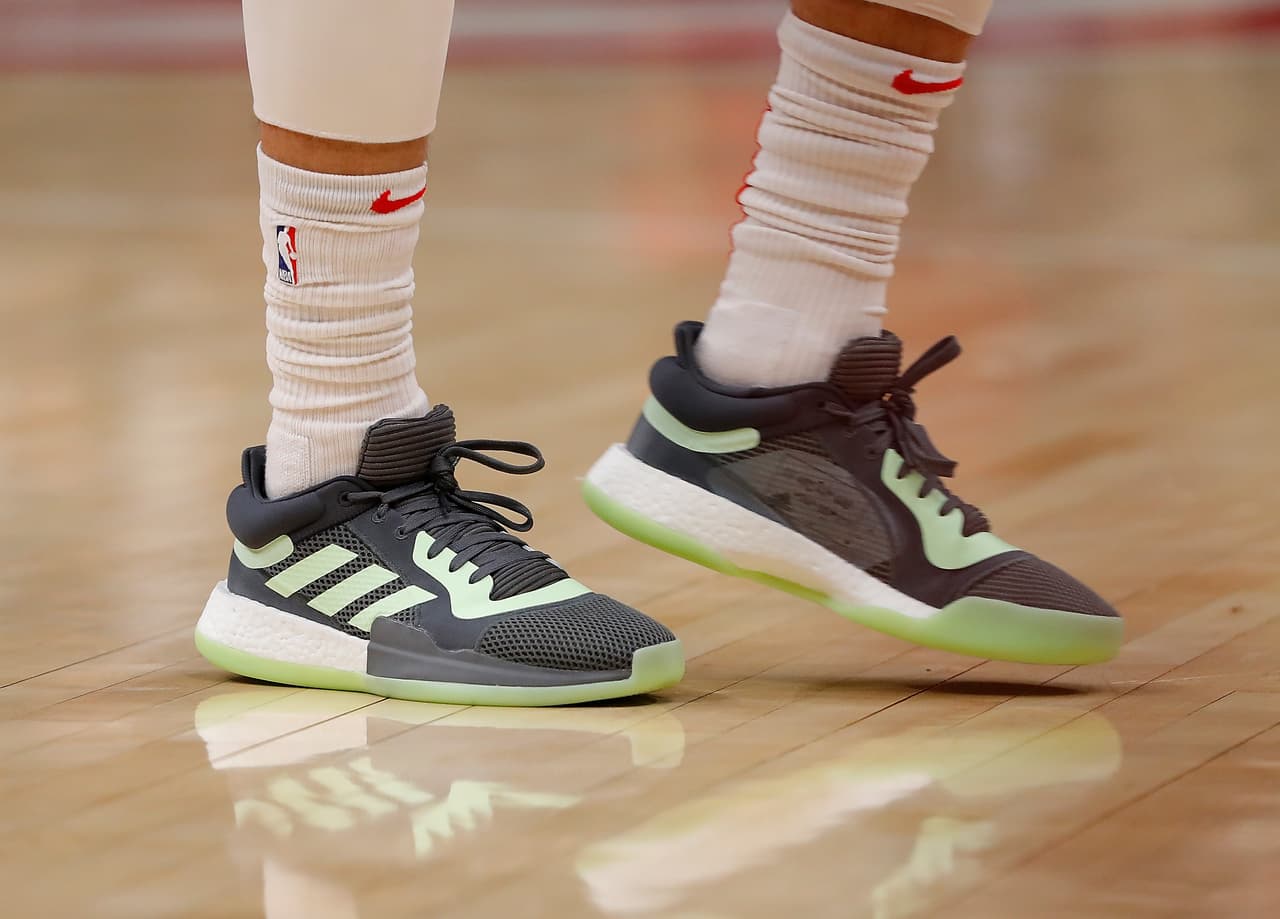 Los tenis de Zach LaVine #8 de Chicago Bulls.