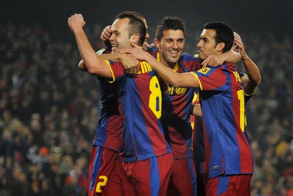 Ese tanto causó la euforia en el Camp Nou.