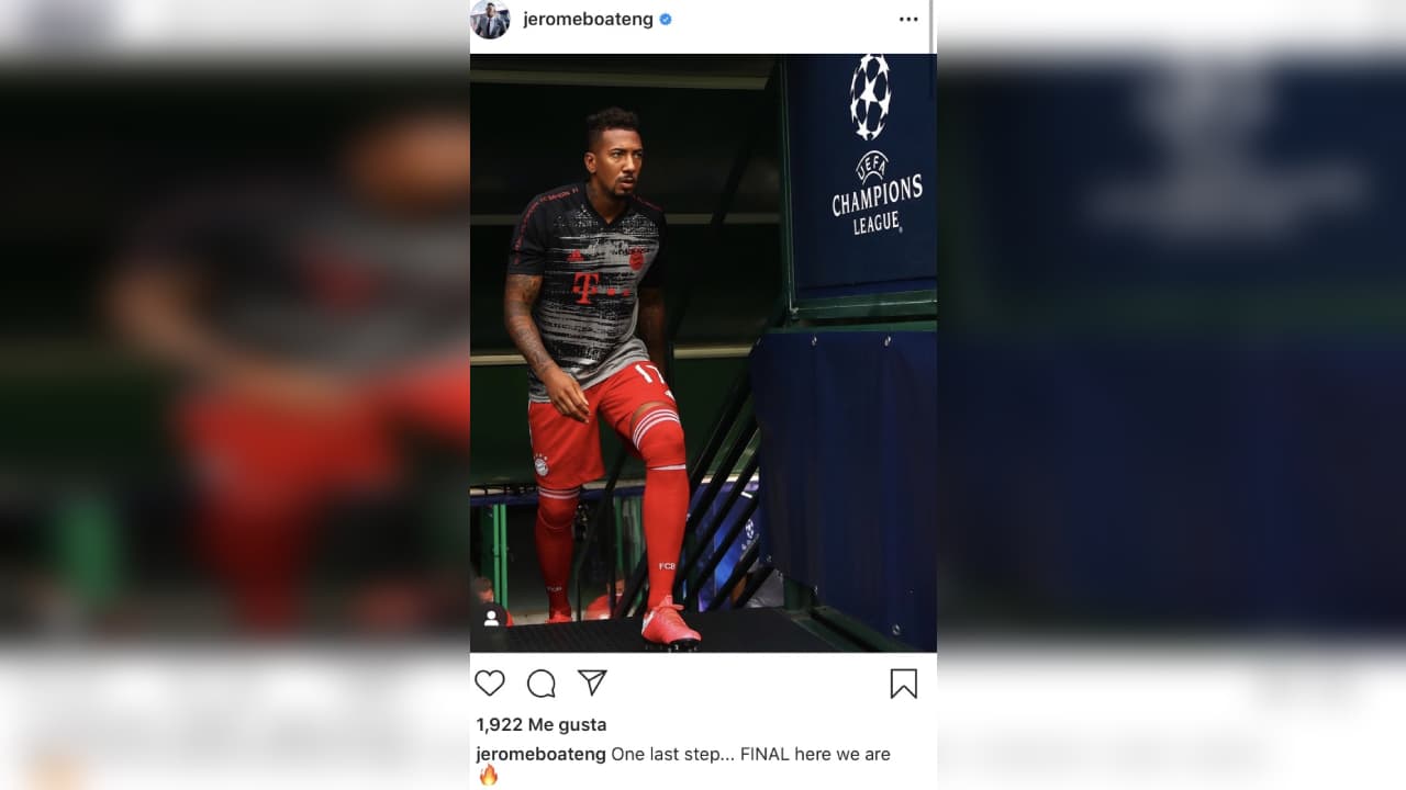 El Bayern múnich está de regreso en la final de la UEFA Champions League, y sus jugadores no contuvieron la alegría y la mostraron en redes sociales.