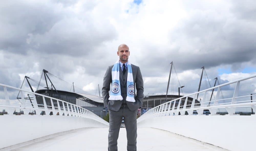 Guardiola, presentado por Manchester City: "Vine para probarme a mí mismo"