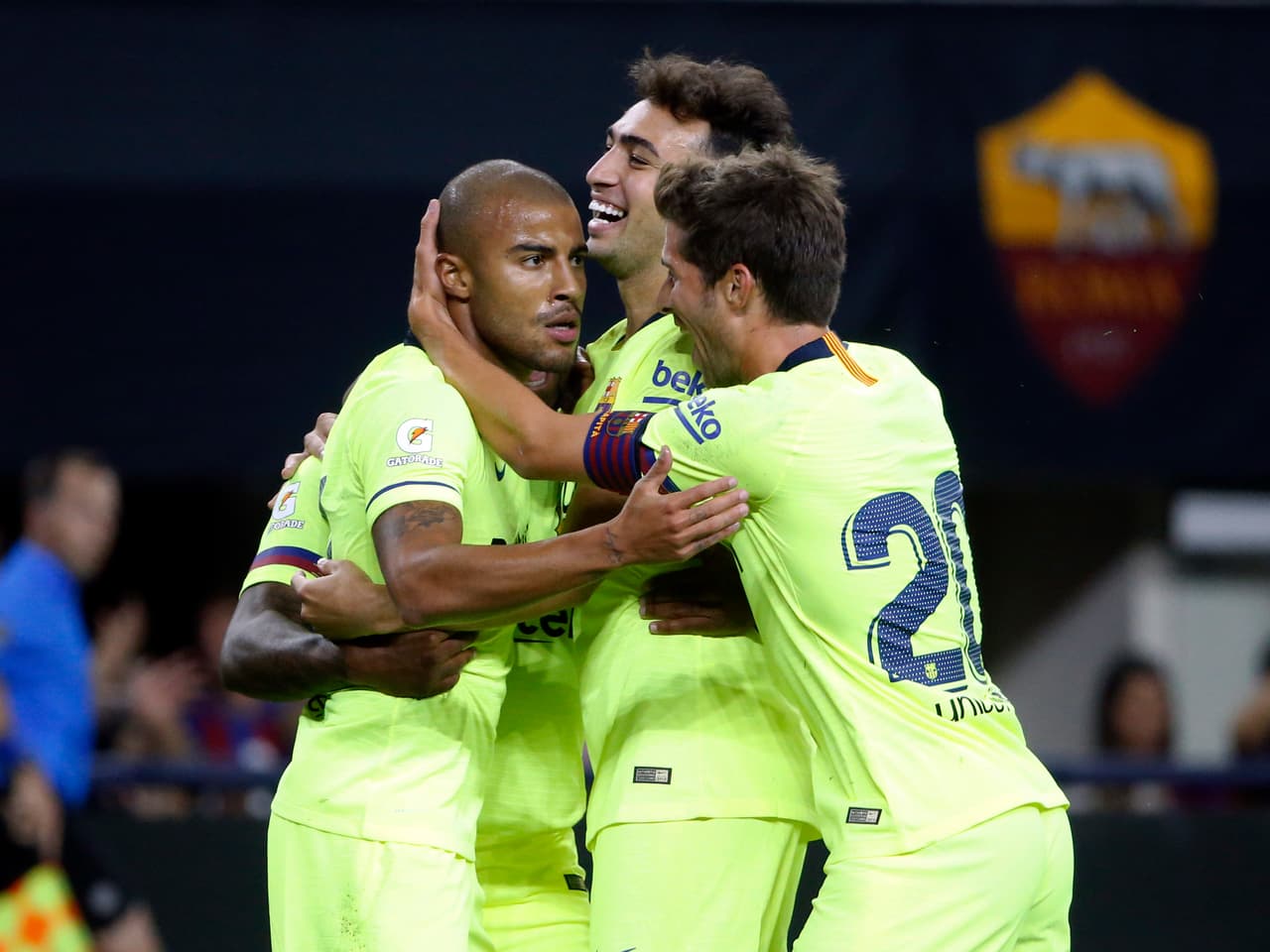 El brasileño demostró que tiene capacidad y quiere quedarse en el equipo español para esta temporada.